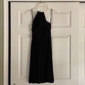 Laundry Shelli Segal Black Halter Dress